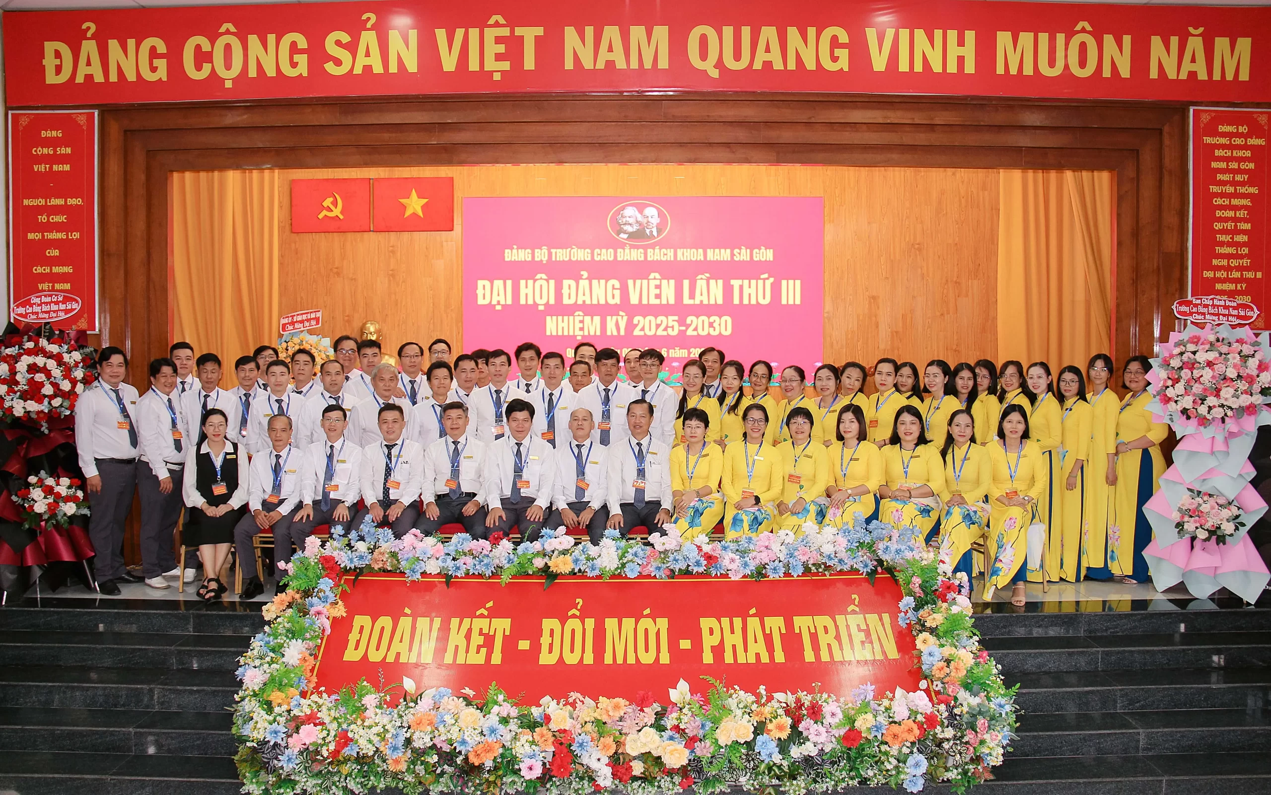 Đại hội Đảng viên Đảng bộ Trường Cao đẳng Bách khoa Nam Sài Gòn lần thứ III, nhiệm kỳ 2025-2030