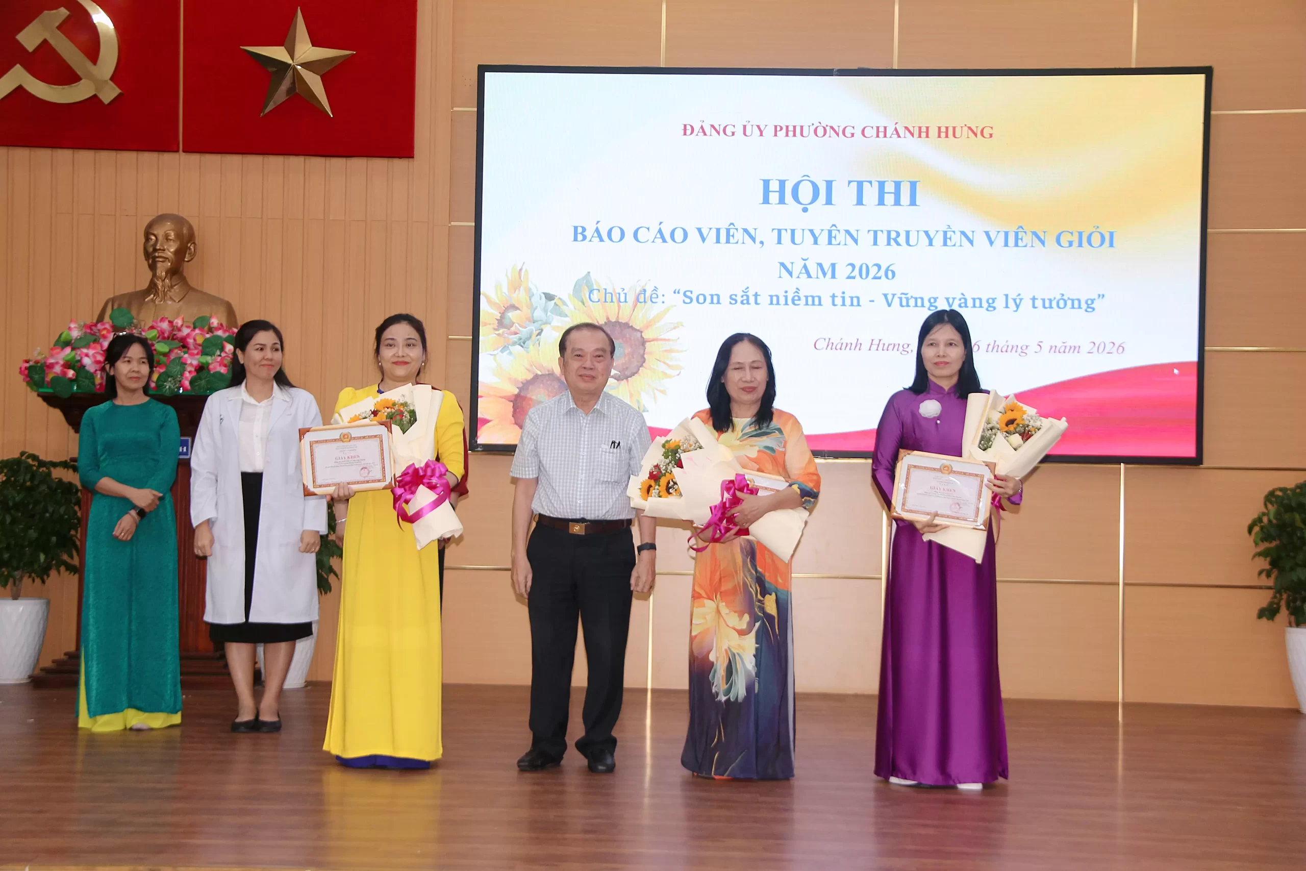 Dấu Ấn Trường Cao đẳng Bách Khoa Nam Sài Gòn Tại Hội Thi Báo Cáo Viên Giỏi Phường Chánh Hưng